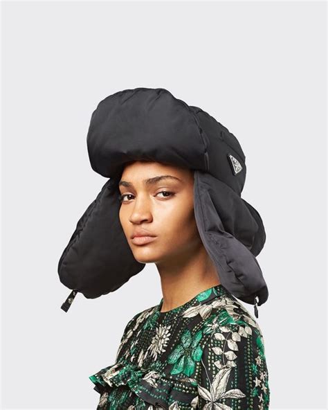 prada ear flap hat|Hats and Gloves for Women .